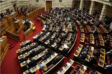 GREECE  PARLIAMENT NATO TREATY FOR NORTH MACEDONIA