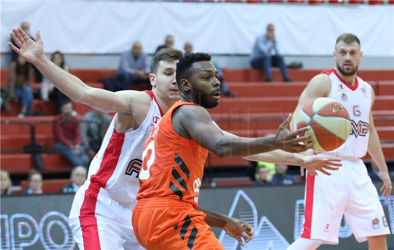 19. kolo regionalne košarkaške ABA lige Cedevita - FMP