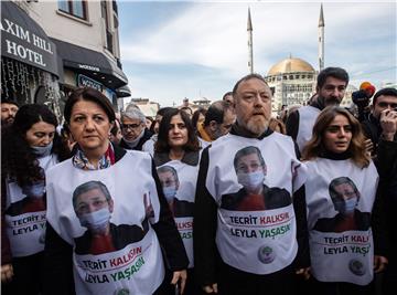 TURKEY HDP PROTEST PRISONERS ISOLATION