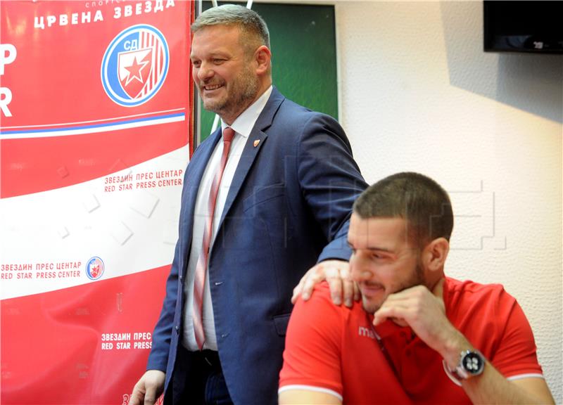 Tiskovna konferencija vaterpolista Crvene zvezde