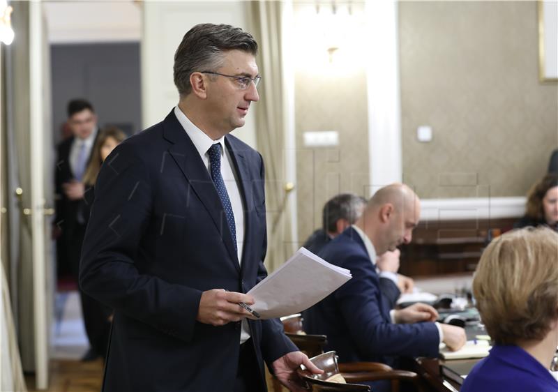 Plenkovic says has told Tajani about displeasure over statement