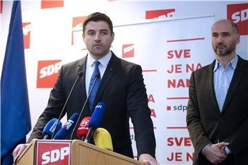 Izvanredna press konferencija SDP-a 