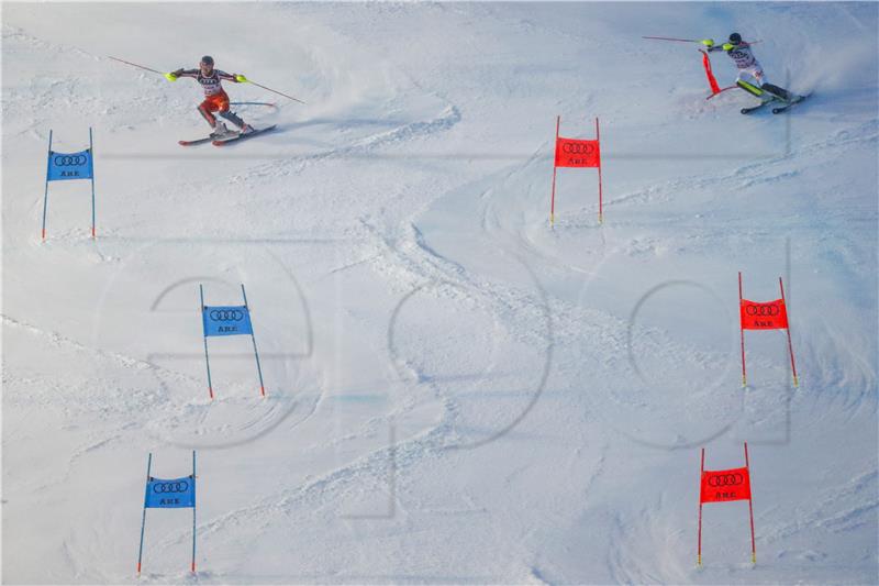 SWEDEN ALPINE SKIING WORLD CHAMPIONSHIPS