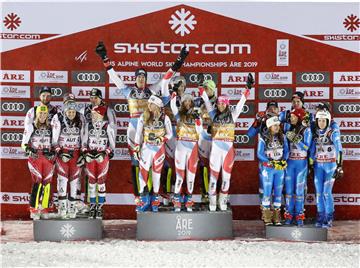 SWEDEN ALPINE SKIING WORLD CHAMPIONSHIPS