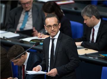 Bundestag session in Berlin