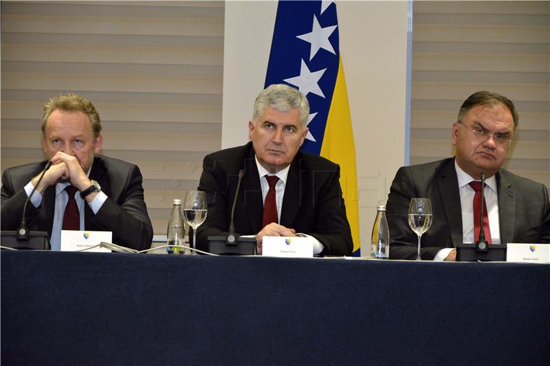 Party leaders confirm that SDA and HDZ BiH will be coalition partners