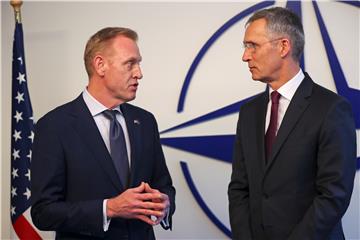 BELGIUM NATO DEFENSE MINISTERS COUNCIL