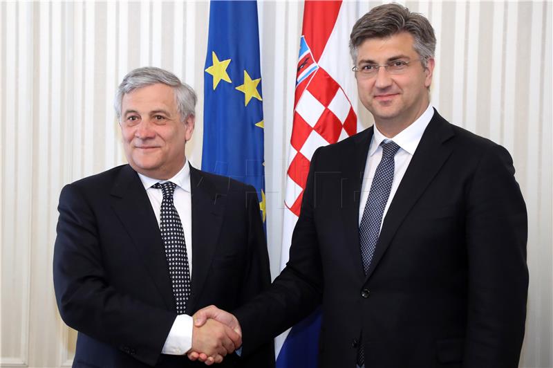 Tajani sends apology letters to Croatia's president and PM