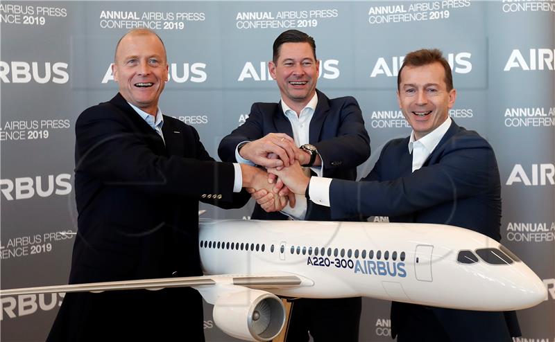 FRANCE AIRBUS ANNUAL RESULT