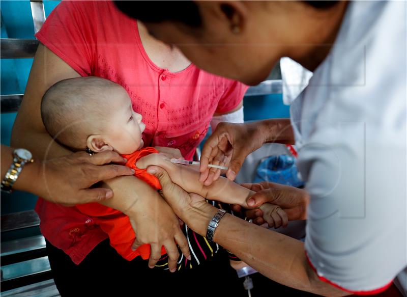 MYANMAR MEASLES OUTBREAK