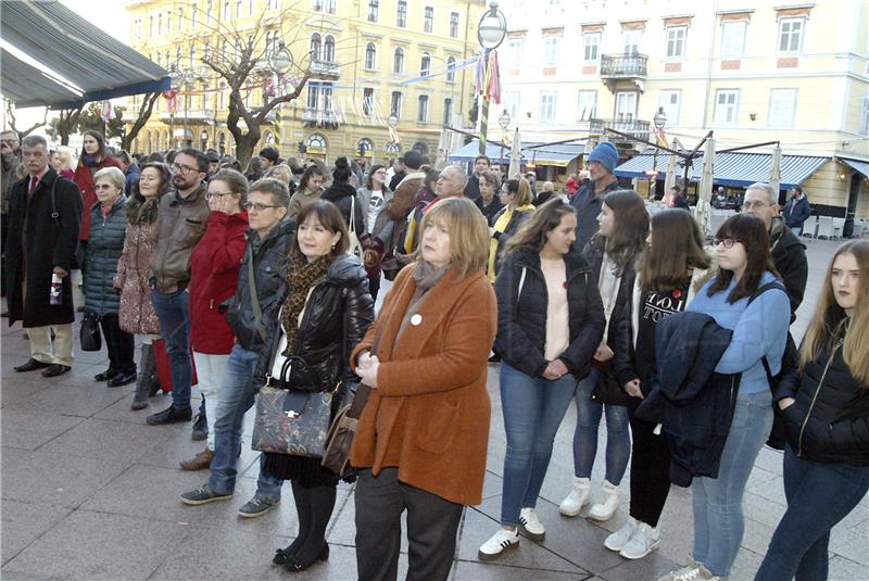 Akcija Milijarda ustaje na riječkom Korzu
