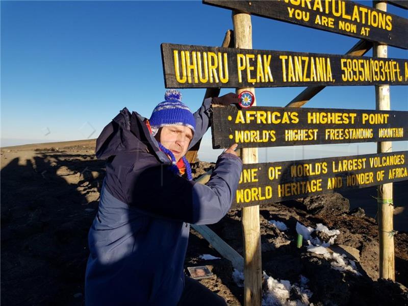 Iskusni zagrebački policajac u tjedan dana osvojio Kilimanjaro - najviši vrh Afrike