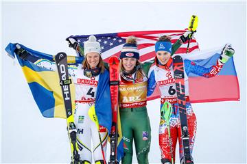 SP skijanje: Četvrto uzastopno zlato za Shiffrin u slalomu, Komšić 30. 