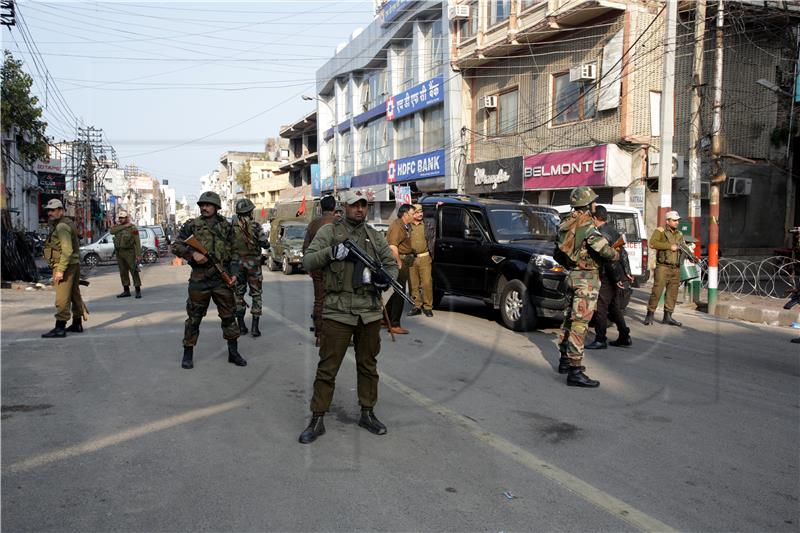 INDIA JAMMU CURFEW