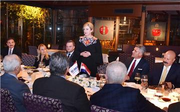 Croatian president, Turkish business people discuss development of cooperation