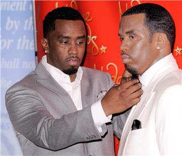 (FILE) USA CRIME DIDDY WAX FIGURE