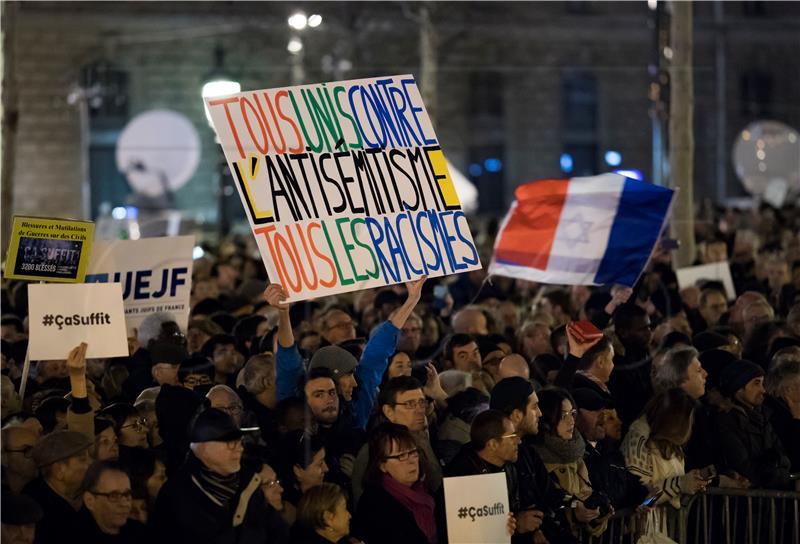 FRANCE PROTEST RACISM ANTI SEMITISM