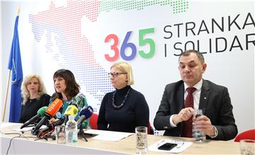 Konferencija za novinare stranke Bandić Milan 365