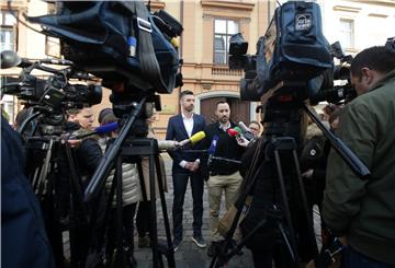 Konferencija za medije životnih partnera Ive Šegote i Mladena Kožića