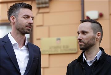 Konferencija za medije životnih partnera Ive Šegote i Mladena Kožića