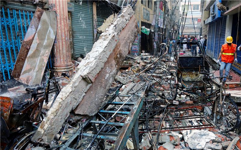 BANGLADESH FIRE AFTERMATH