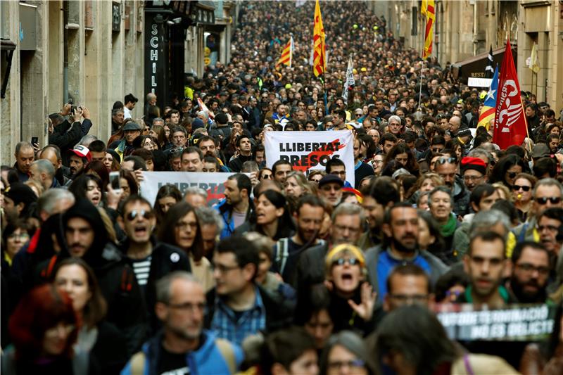 SPAIN CATALONIA STRIKE