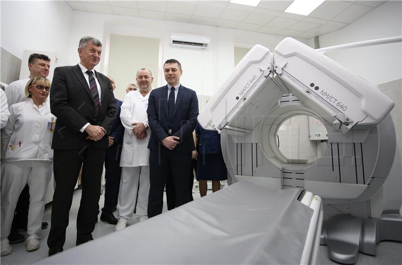 Ministar zdravstva pustio u rad SPECT/CT uređaj u Osijeku