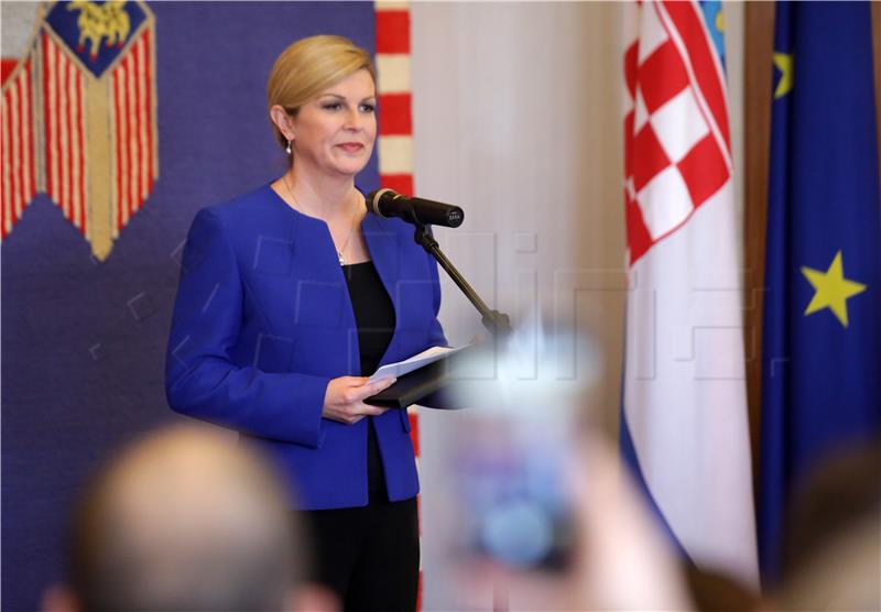 Dan otvorenih vrata u Uredu predsjednice Republike Kolinde Grabar-Kitarović na temu "Govorimo donorski“