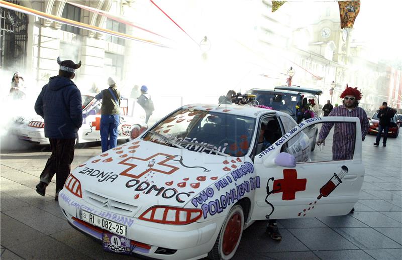 Maškarani auto rally Pariz-Kostrena-Bakar