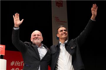 European Socialists confirm Timmermans as candidate for EC president