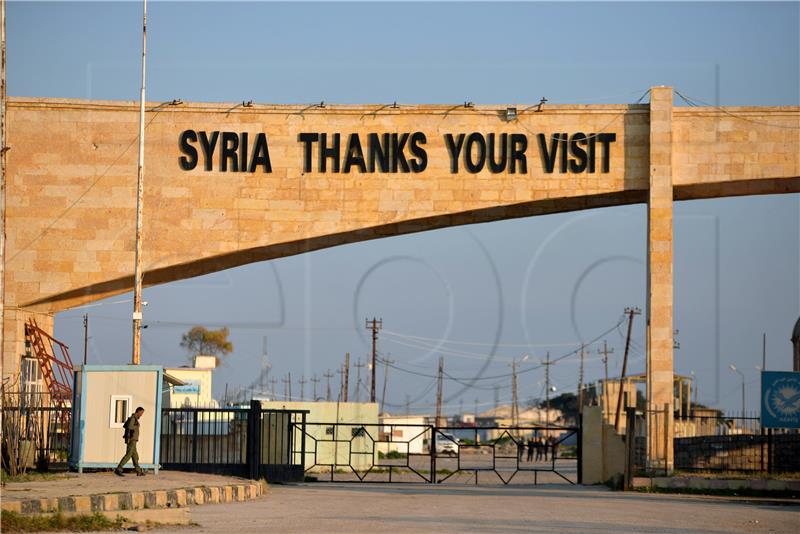 SYRIA YA'ARUBIYA BORDER CROSSING WITH IRAQ