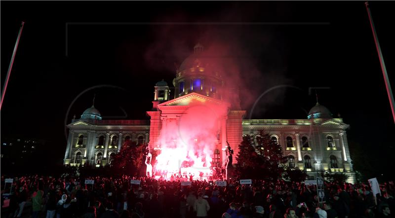 SERBIA PROTEST