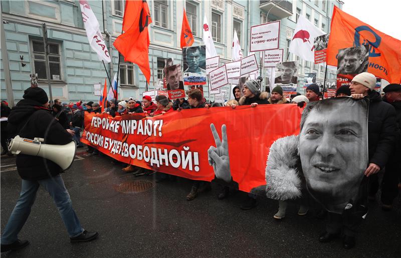 RUSSIA RUSSIA NEMTSOV MURDER ANNIVERSARY