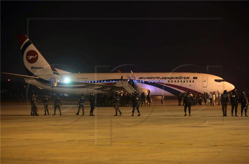 BANGLADESH CRIME PLANE HIJACK