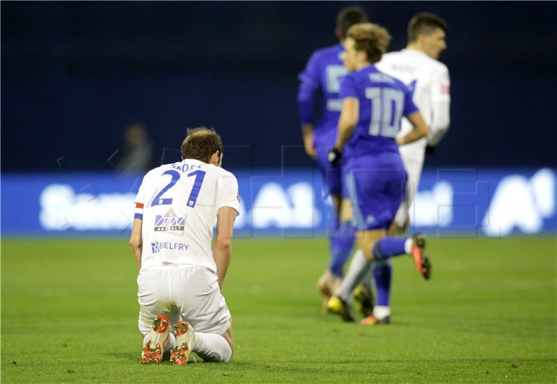 Prva HNL: Dinamo - Osijek 2-0 (poluvrijeme)