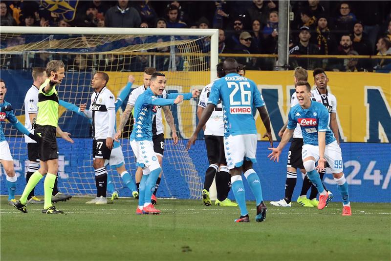 Italija: Parma - Napoli 0-4