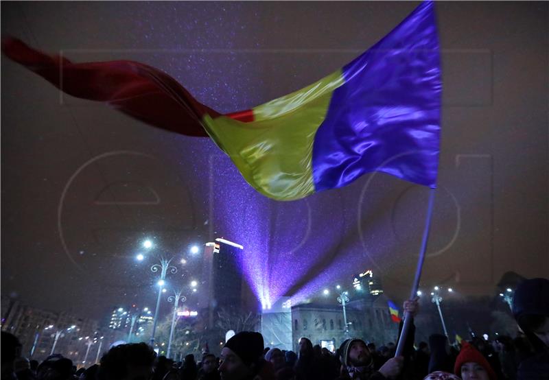 ROMANIA JUSTICE PROTEST