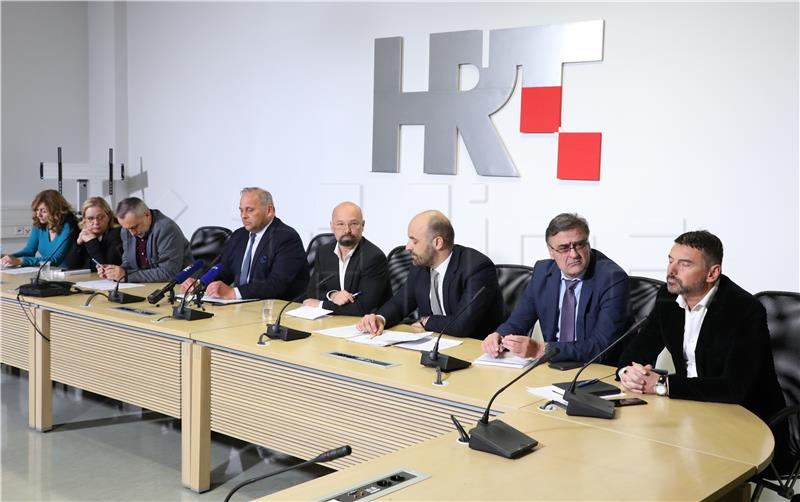 Konferencija za medije Hrvatske radio televizije