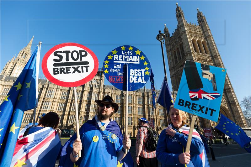 BRITAIN BREXIT PROTESTS