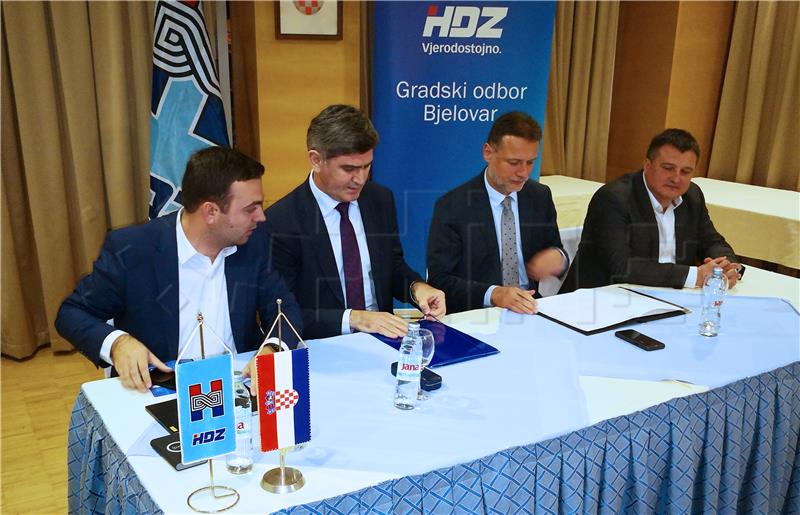  Jandroković nazočio sjednici bjelovarsko-bilogorske organizacije HDZ-a