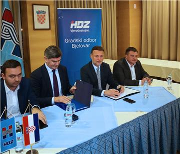  Jandroković nazočio sjednici bjelovarsko-bilogorske organizacije HDZ-a