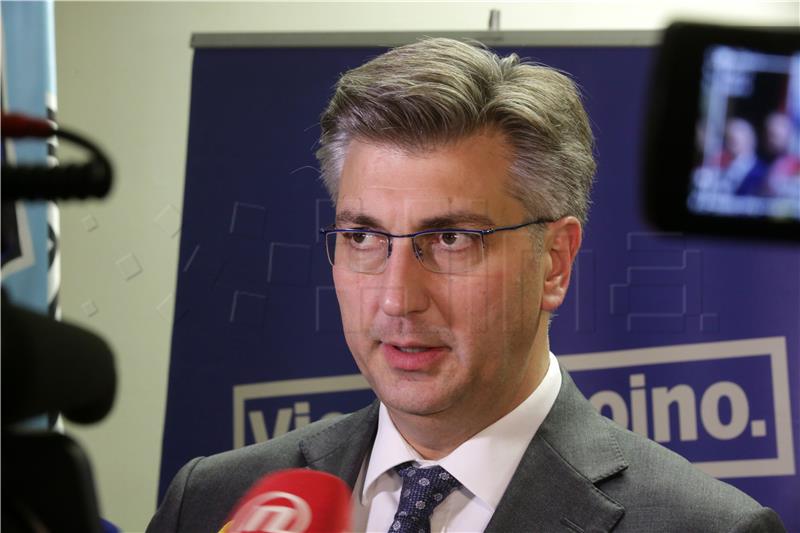 Plenkovic says many irritated by HDZ