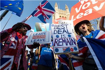 BRITAIN BREXIT PROTESTS