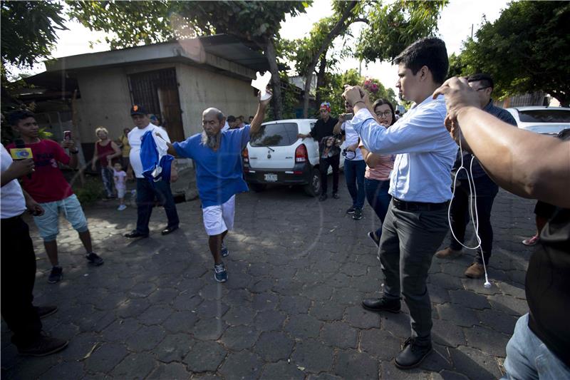 NICARAGUA PROTESTERS RELEASE