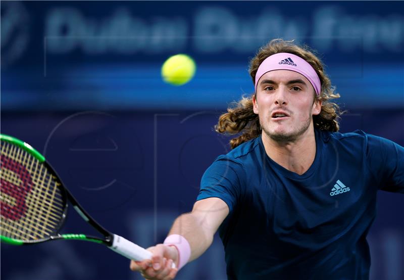 ATP Dubai: Monfils - Tsitsipas prvi polufinalni par