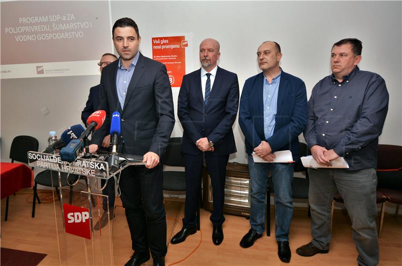 Predstavljanje SDP-ove poljoprivredne politike