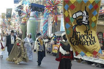 Rijeka Carnival Parade held, bringing joyful atmosphere in city