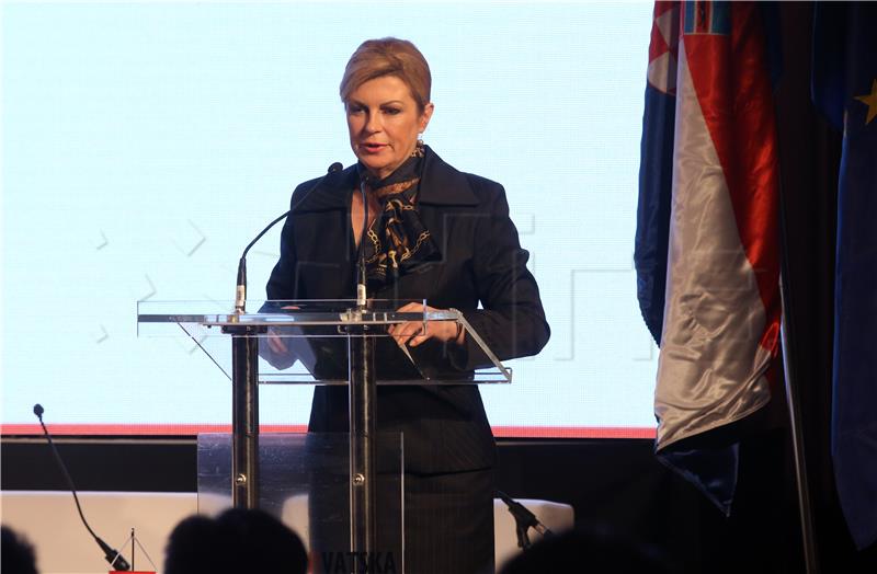 Grabar-Kitarovic: We need a Croatia to suit its people