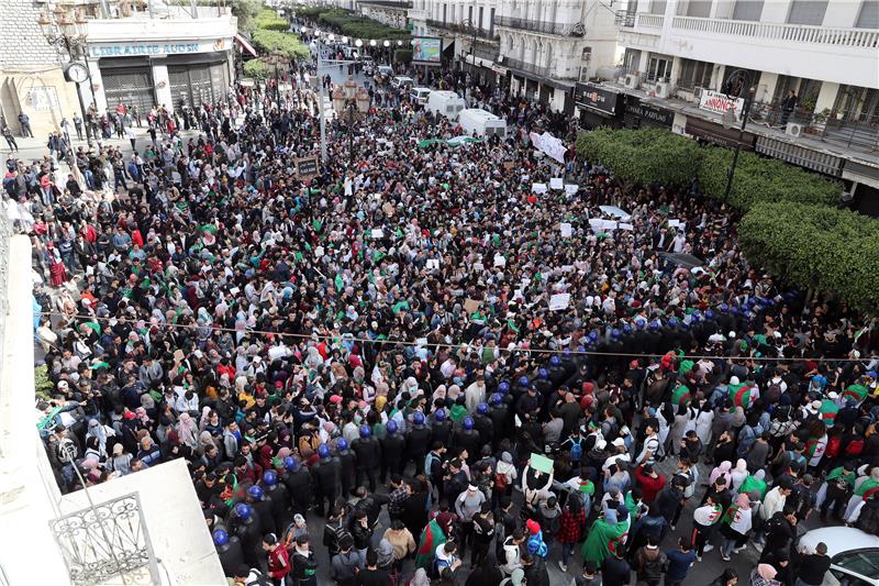 ALGERIA PRESIDENTIAL ELECTIONS PROTEST