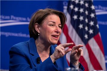 USA POLITICS SENATOR KLOBUCHAR